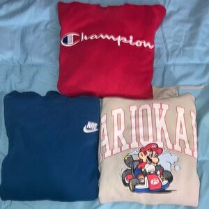 Champion Bold Red Pullover Hoodie